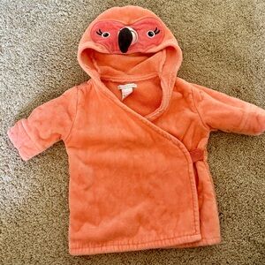 Pottery Barn Kids Flamingo Robe